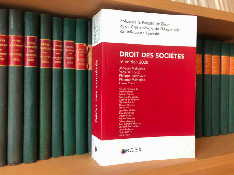 Précis de droit des sociétés - Jacques Malherbe - Lawyer